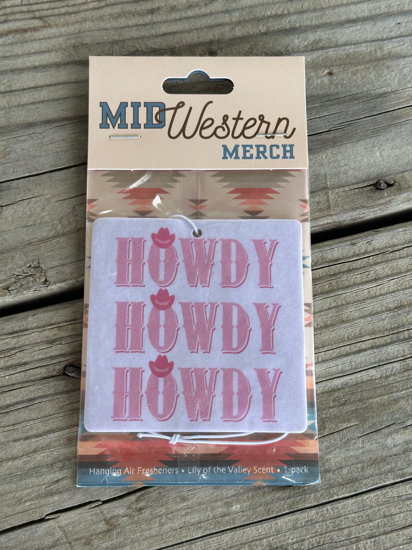 Howdy Air Freshener (Lily Scent)
