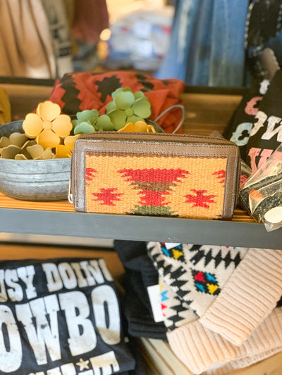 Aztec Blanket Wallet - The Frosted Cowgirls