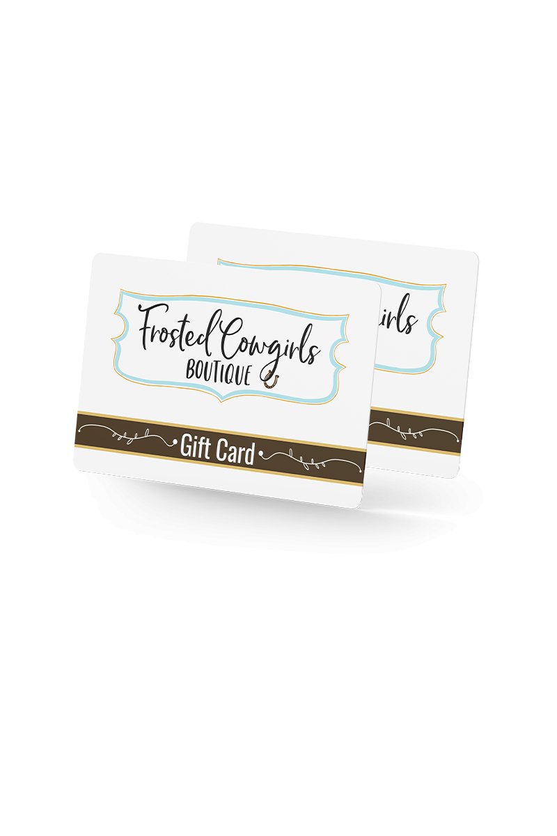 Gift card - The Frosted Cowgirls