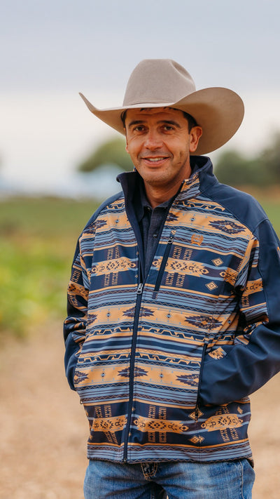 Mens Mustard Cinch Bonded Jacket - The Frosted Cowgirls