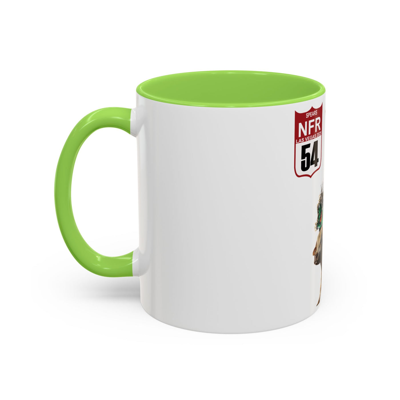 Jordan Spears #54 Bull Rider Colorful Mug - Perfect for Rodeo Fans