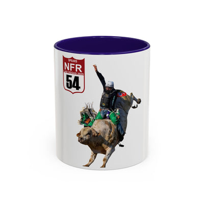 Jordan Spears #54 Bull Rider Colorful Mug - Perfect for Rodeo Fans
