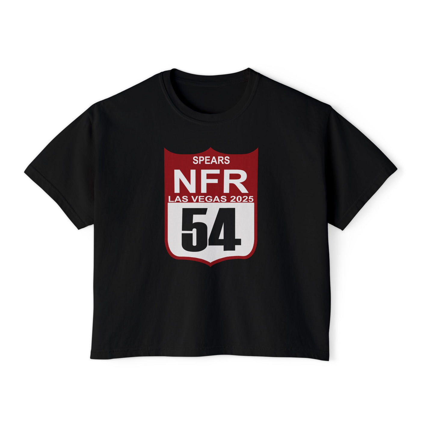 Jordan Spears NFR 2025 Women's Boxy Tee