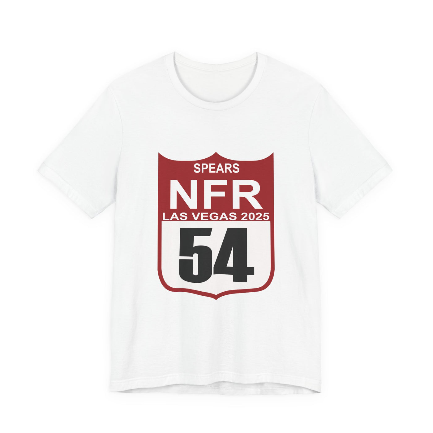 Jordan Spears -NFR Las Vegas 2025 Racing Tee