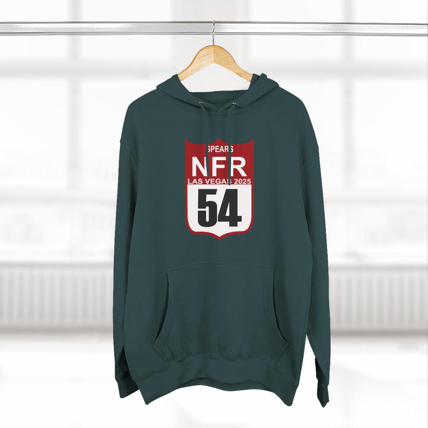 NFR 54 Three-Panel Fleece Hoodie