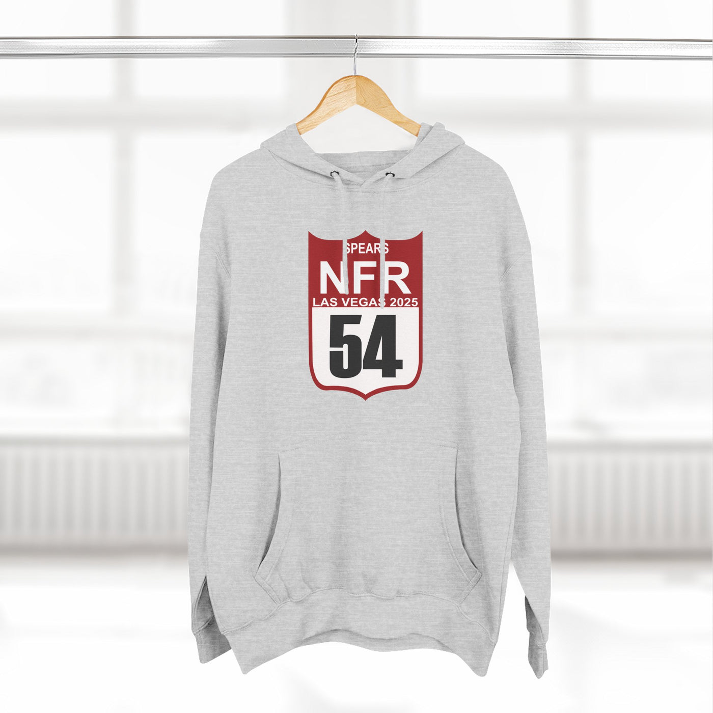 NFR 54 Three-Panel Fleece Hoodie