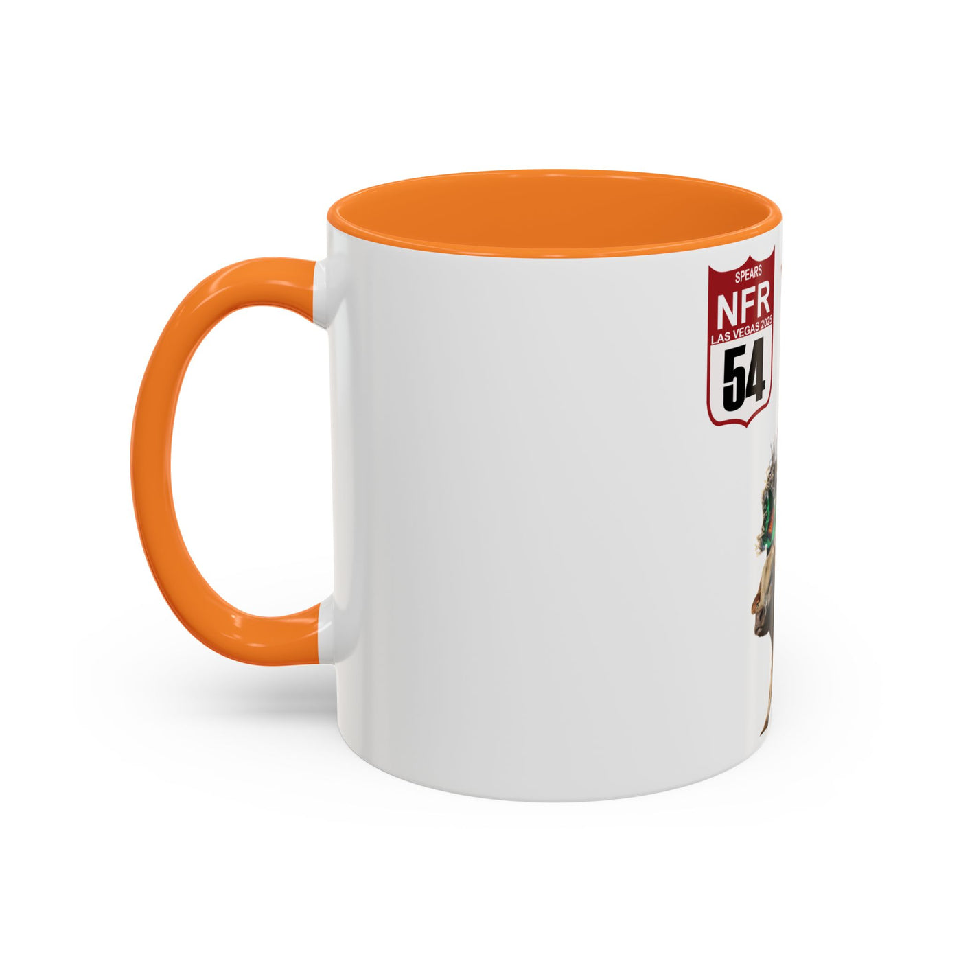 Jordan Spears #54 Bull Rider Colorful Mug - Perfect for Rodeo Fans