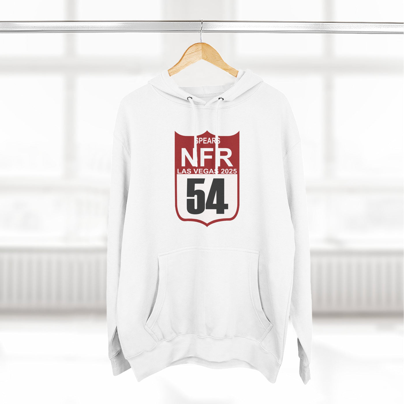 NFR 54 Three-Panel Fleece Hoodie