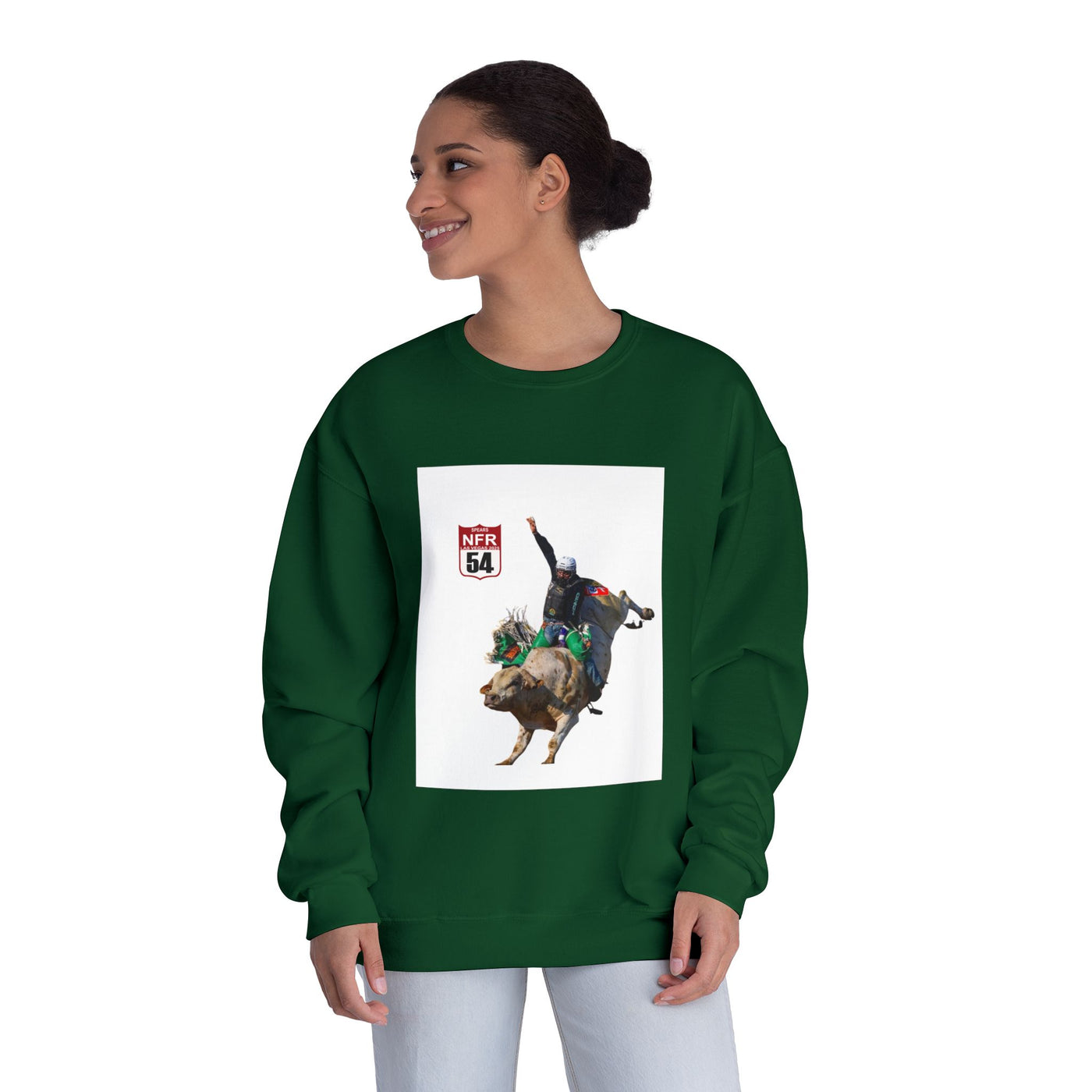 NFR 54 Bull Riding Crewneck Sweatshirt