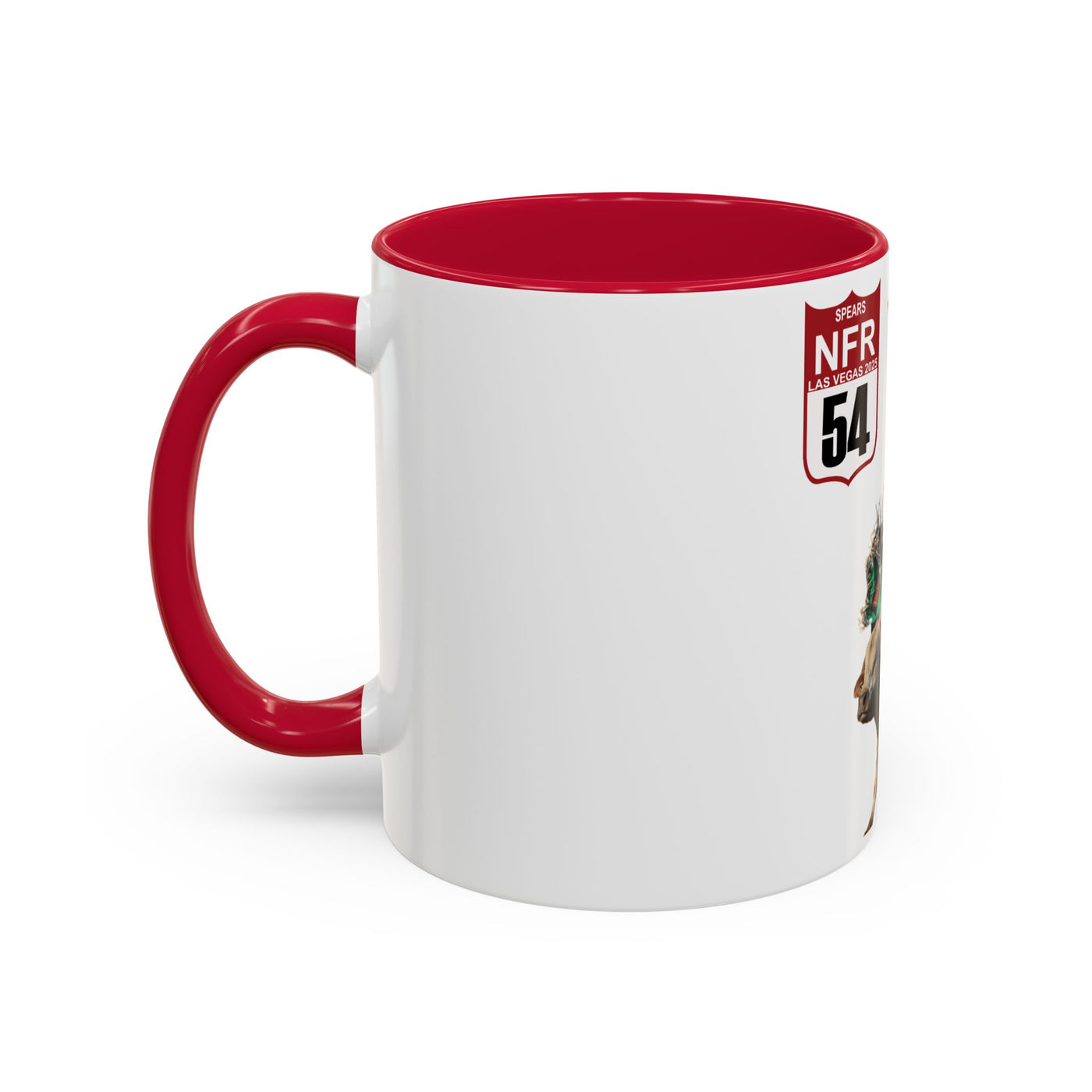 Jordan Spears #54 Bull Rider Colorful Mug - Perfect for Rodeo Fans