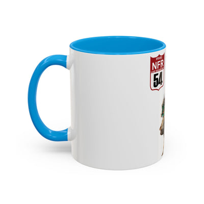 Jordan Spears #54 Bull Rider Colorful Mug - Perfect for Rodeo Fans