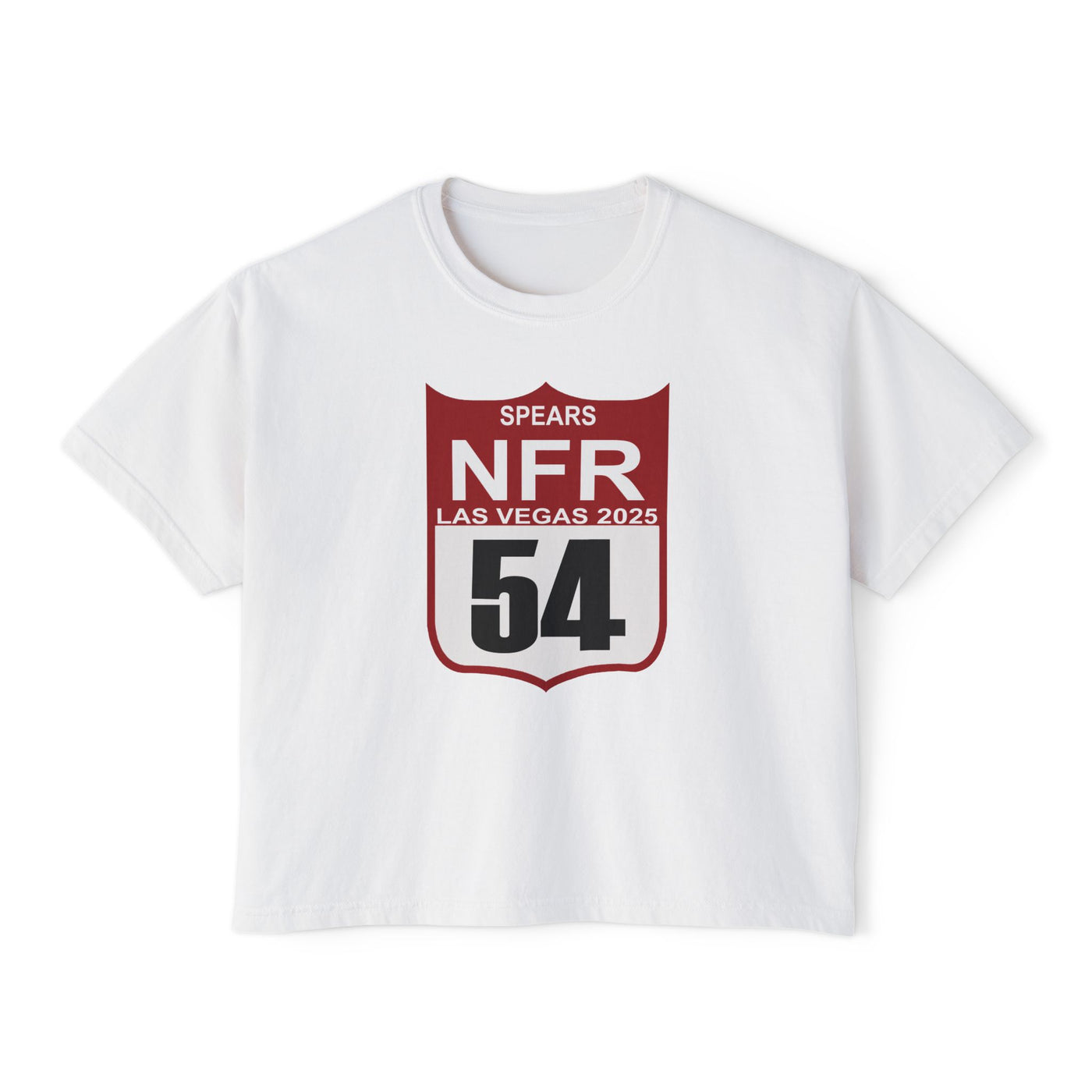 Jordan Spears NFR 2025 Women's Boxy Tee