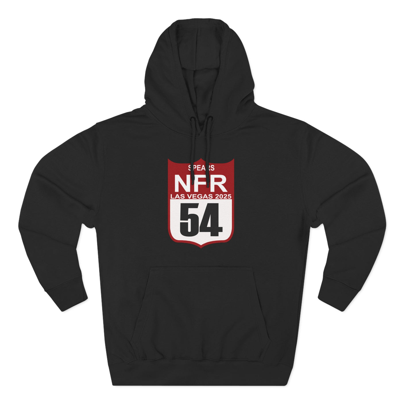 NFR 54 Three-Panel Fleece Hoodie