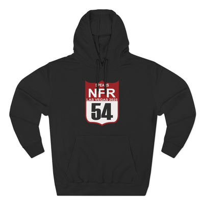 NFR 54 Three-Panel Fleece Hoodie