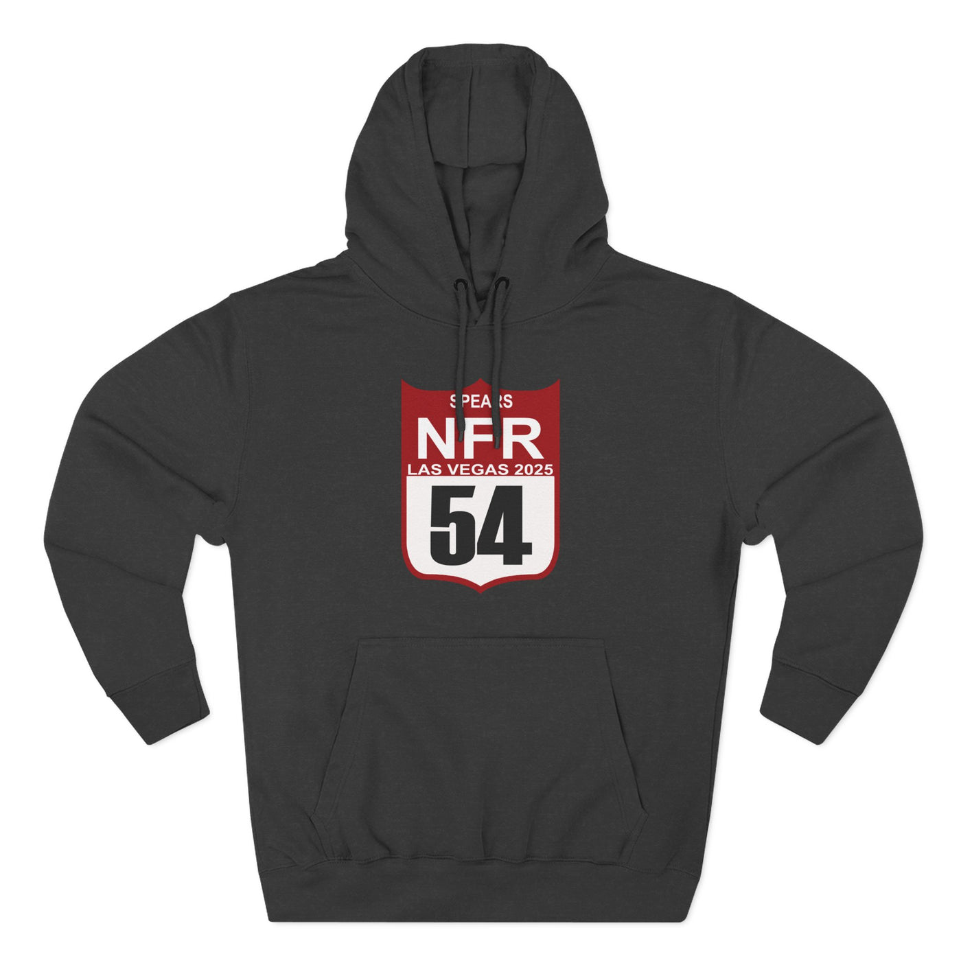 NFR 54 Three-Panel Fleece Hoodie