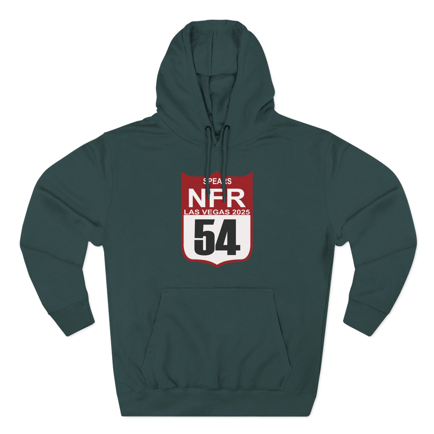 NFR 54 Three-Panel Fleece Hoodie