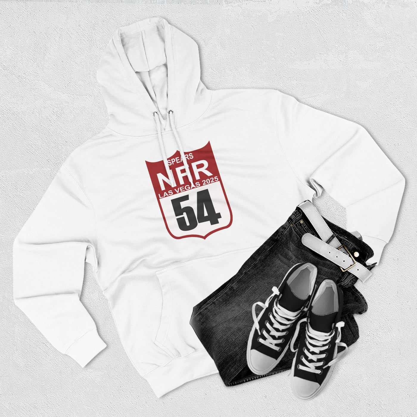 NFR 54 Three-Panel Fleece Hoodie
