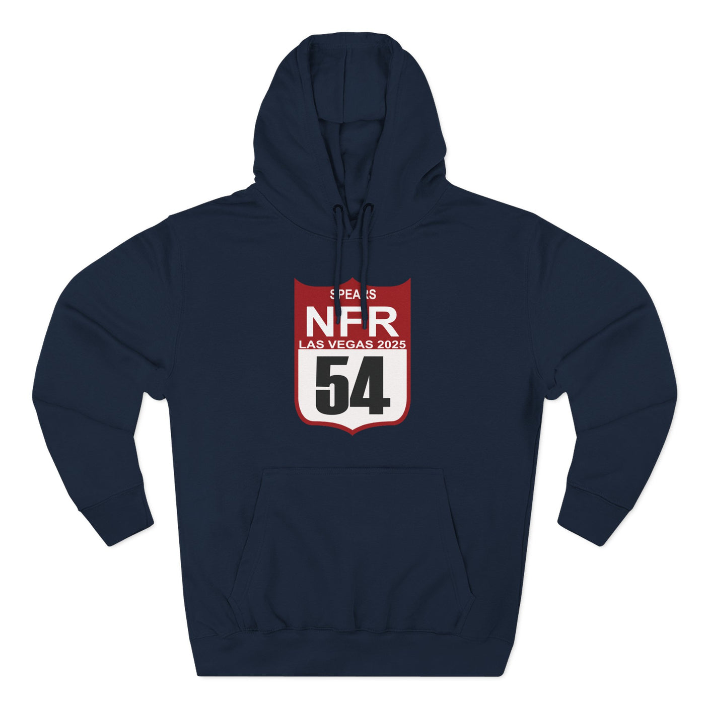 NFR 54 Three-Panel Fleece Hoodie