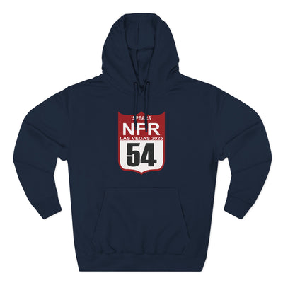 NFR 54 Three-Panel Fleece Hoodie