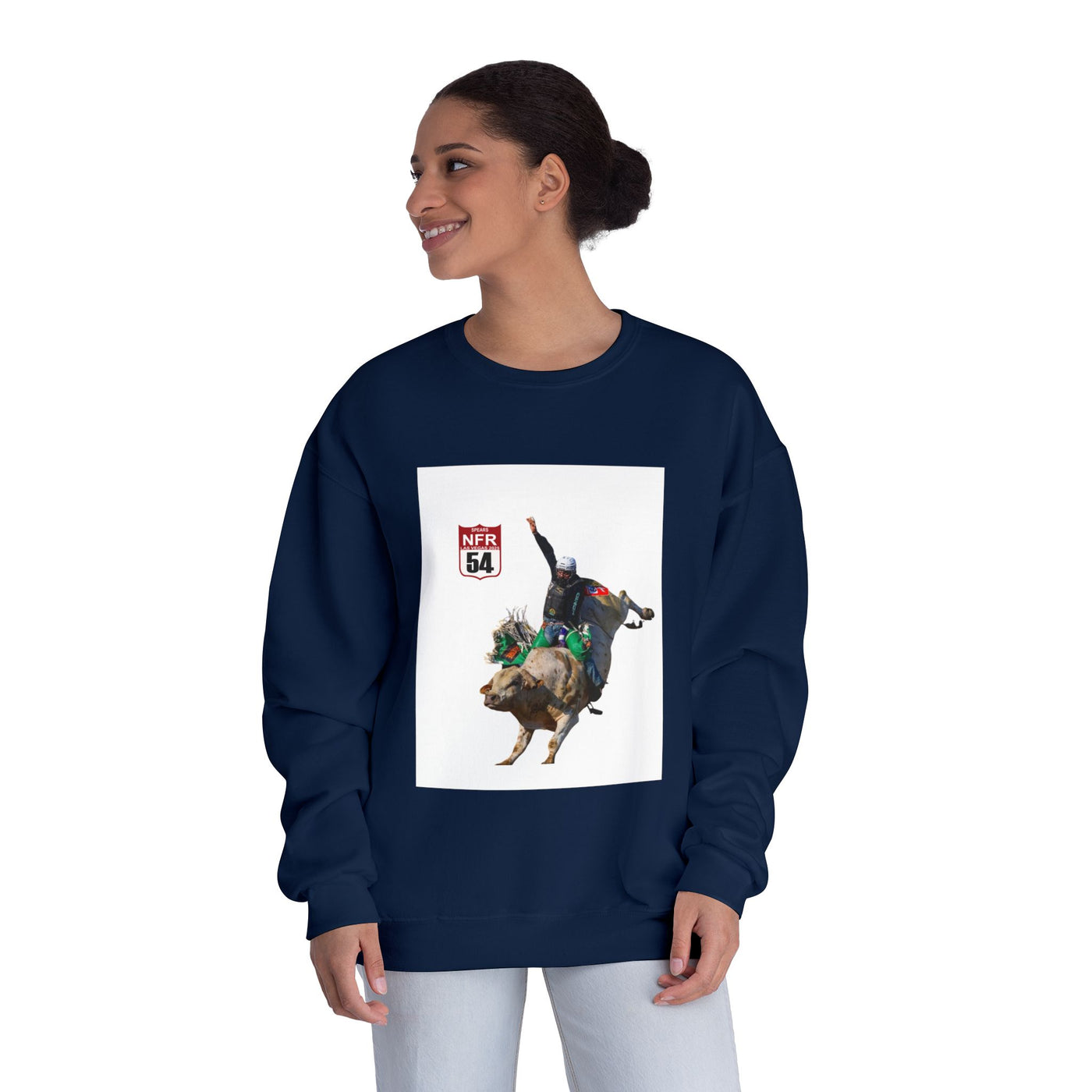 NFR 54 Bull Riding Crewneck Sweatshirt