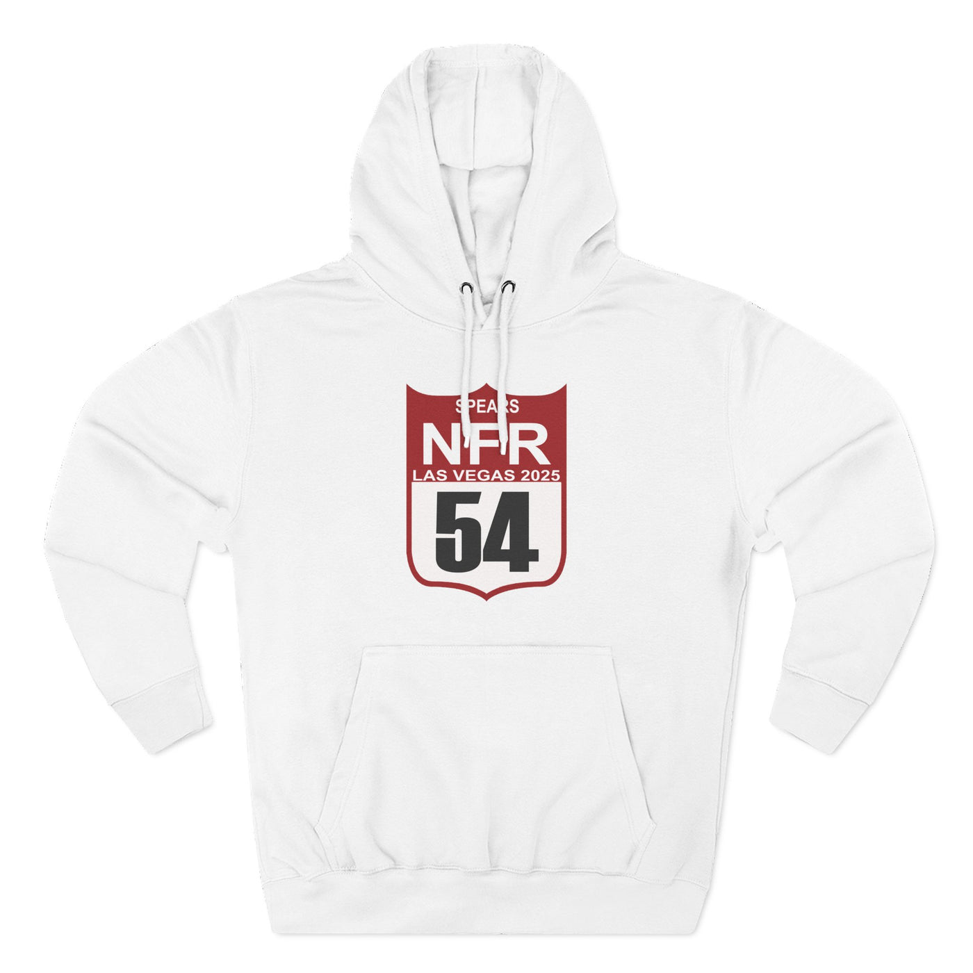 NFR 54 Three-Panel Fleece Hoodie
