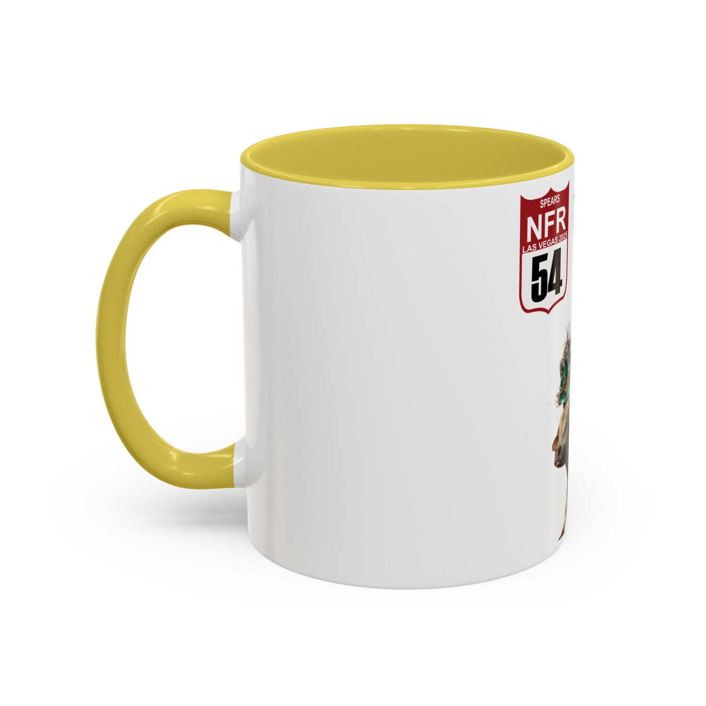 Jordan Spears #54 Bull Rider Colorful Mug - Perfect for Rodeo Fans