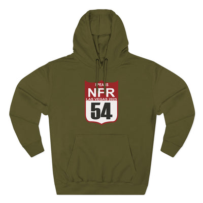 NFR 54 Three-Panel Fleece Hoodie