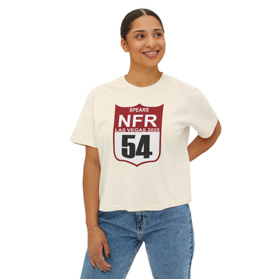 Jordan Spears NFR 2025 Women's Boxy Tee