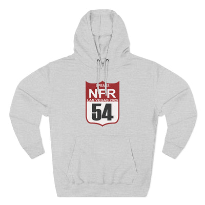 NFR 54 Three-Panel Fleece Hoodie
