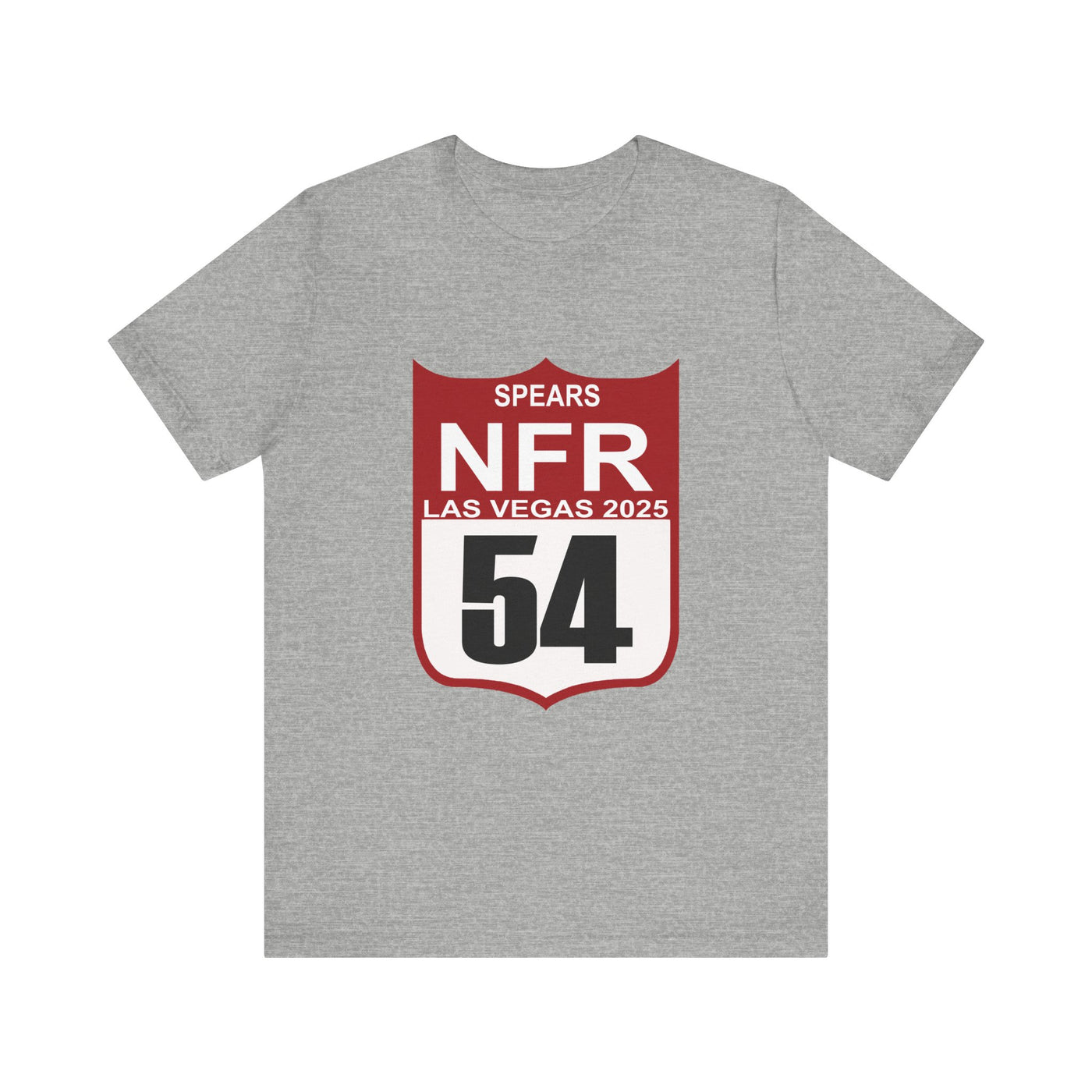 Jordan Spears -NFR Las Vegas 2025 Racing Tee