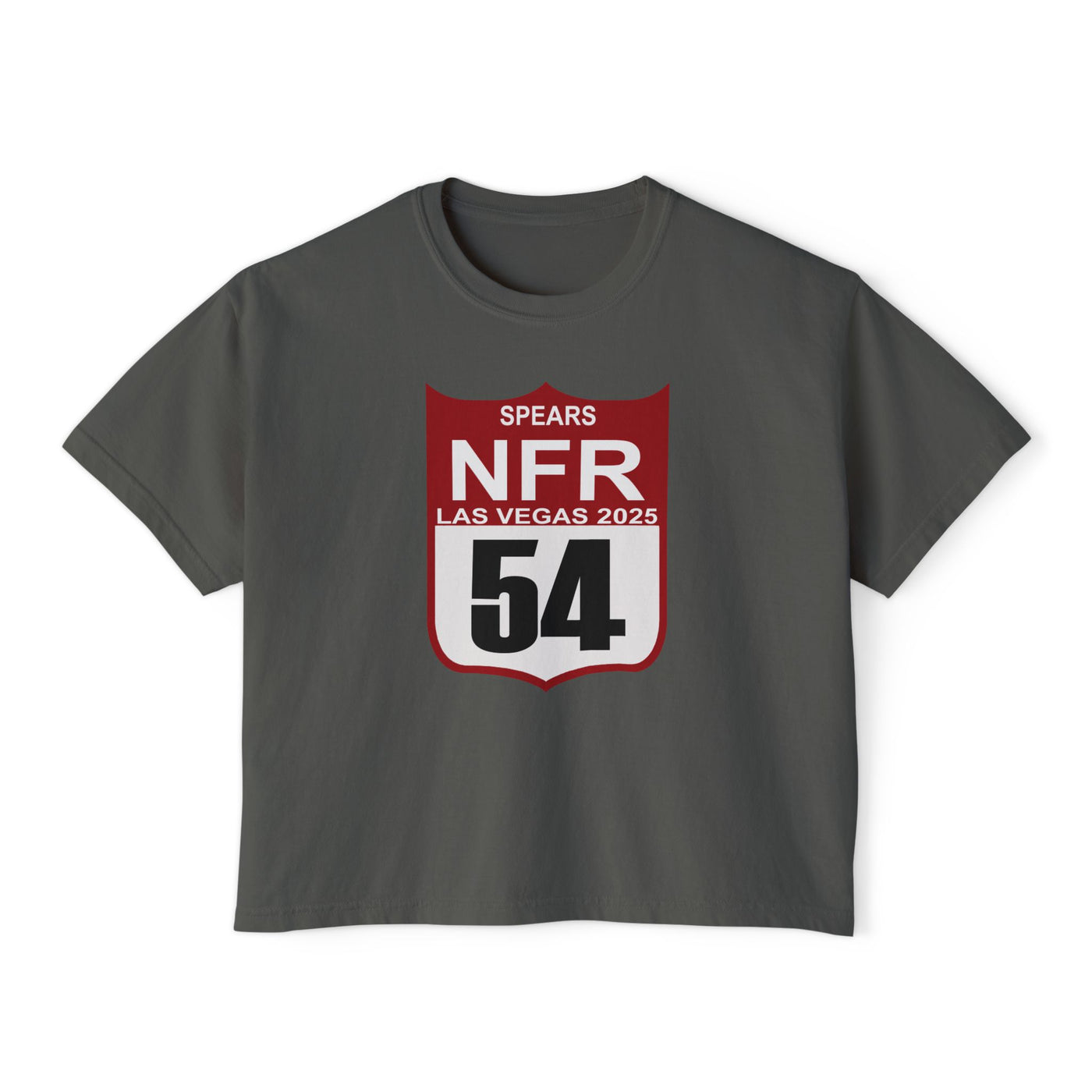 Jordan Spears NFR 2025 Women's Boxy Tee