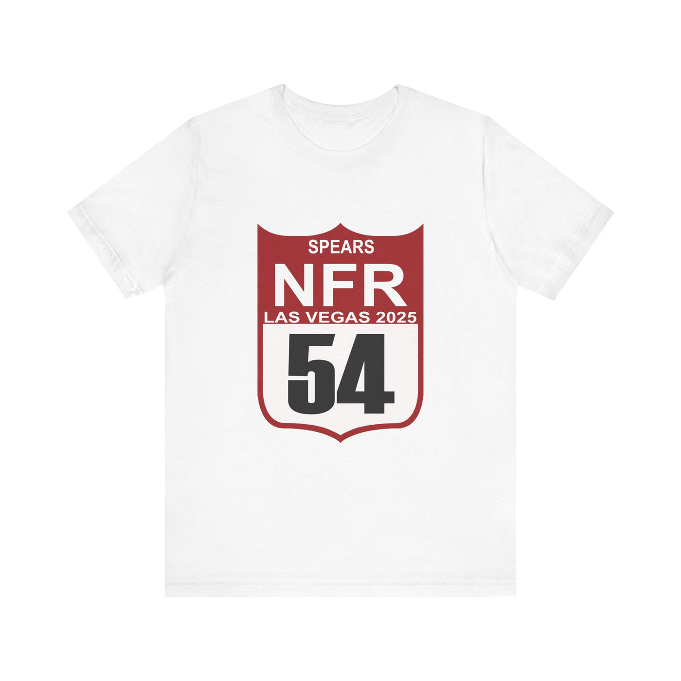 Jordan Spears -NFR Las Vegas 2025 Racing Tee