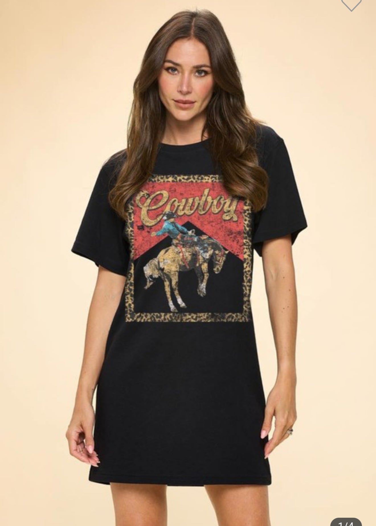 Cowboy Cute Tunic Dress