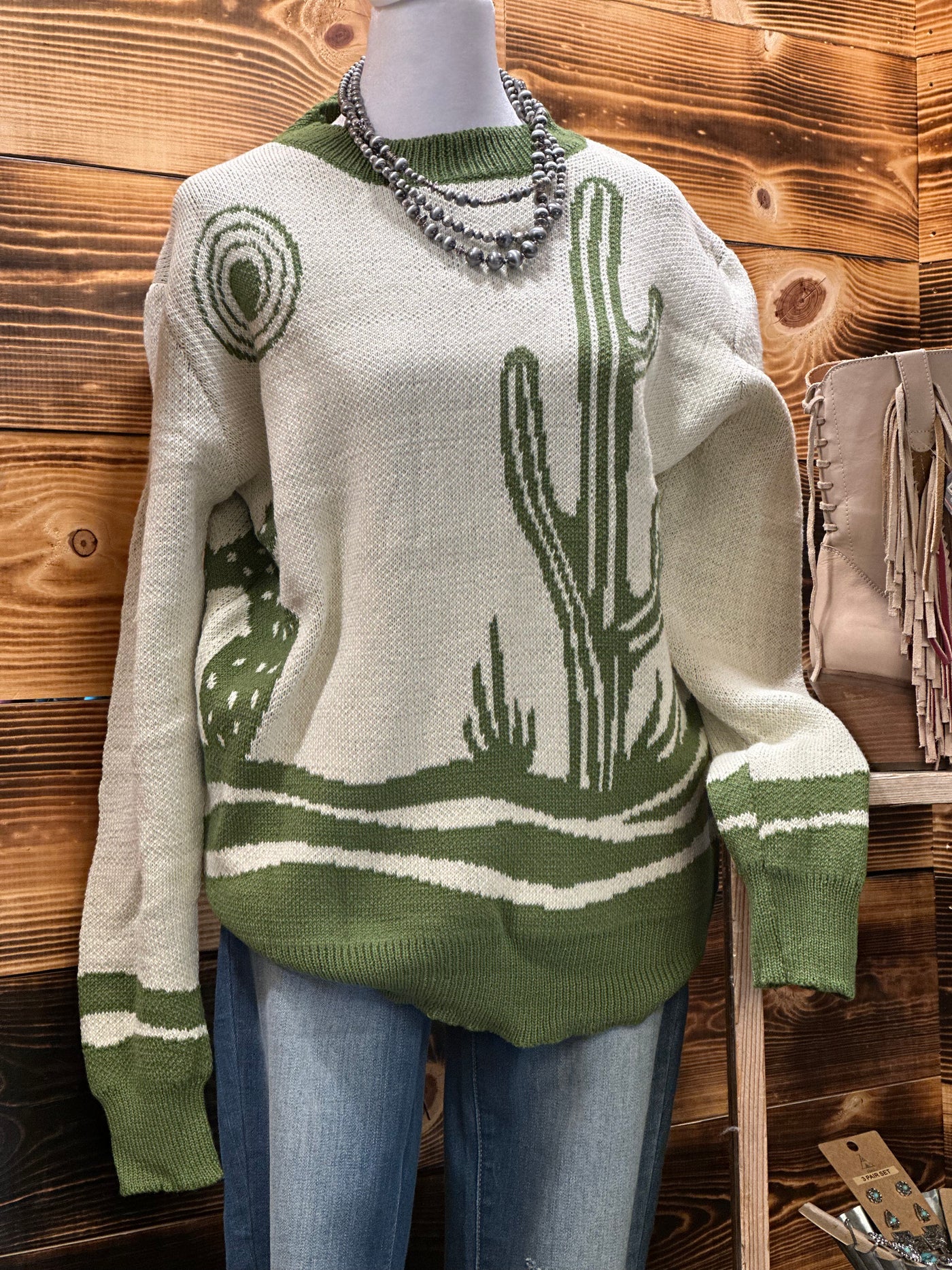 Green Dreams Sweater