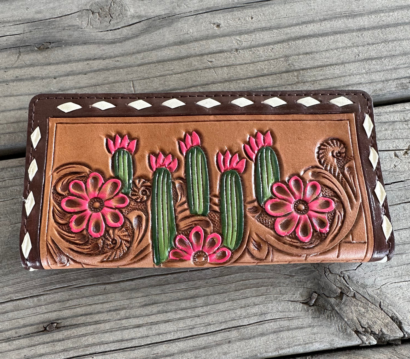Prickly Pear Cactus wallet