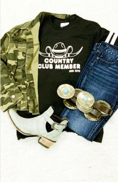 Country Club Member Tee - The Frosted Cowgirls