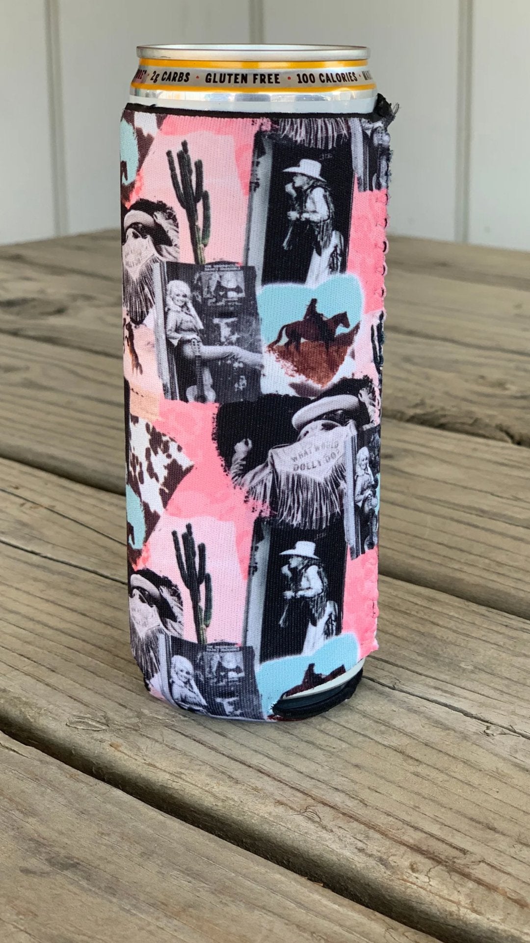 Slim Western Koozie - The Frosted Cowgirls